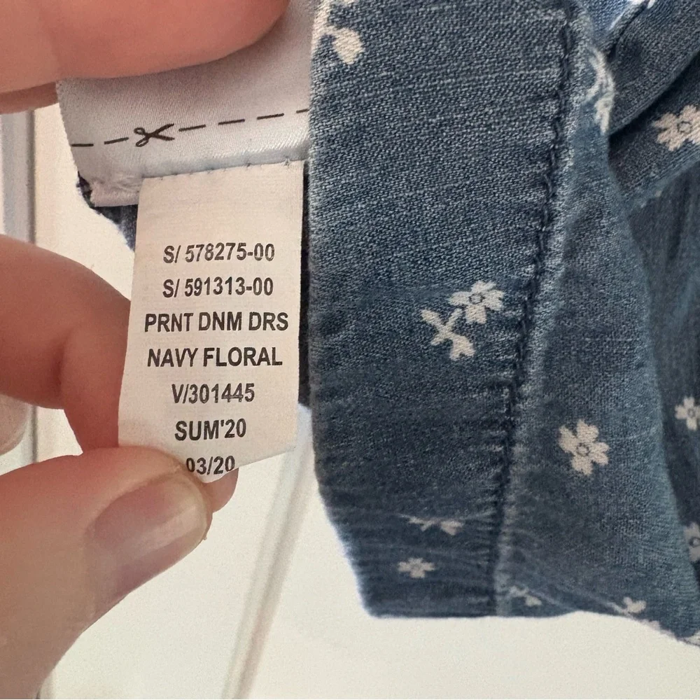 GAP Kids‎ • Denim Dress with Flowers
